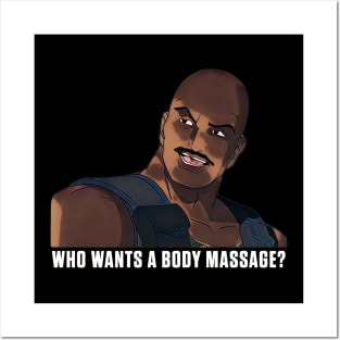 GI Joe - Body Massage Posters and Art